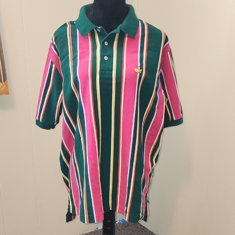 Ralph Lauren Polo with Green, Red, and Yellow Accents